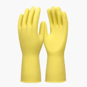 XINGYU Long Lasting Household Latex Gloves Non Slip Flexible Work Gloves Kitchen Cleaning General Household Use