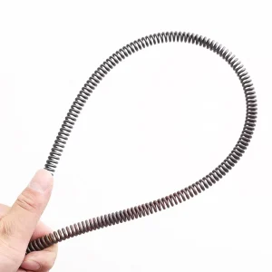 XSD 002 High Pressure Steel Coil Industrial Use Drain Cleaner Pipe Dredging Hook Spring Action Zinc Plated Inner