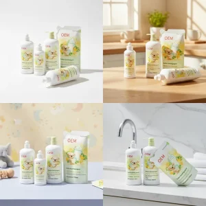 XiongCi Eco Friendly Food Grade Liquid Detergent for Tableware Cleaning with 30%-50% Active Ingredients