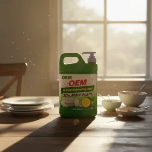 XiongCi Household Dishwashing Liquid Lemon Fragrance Customized Tableware Cleaner Concentrated Detergent OEM Kitchen Degreasing