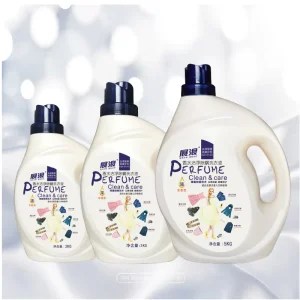 ZEST 5KG Disposable Eco Friendly Laundry Detergent Liquid 5% 15% Ingredients Perfume Fragrance Brightening Plastic Box ISO