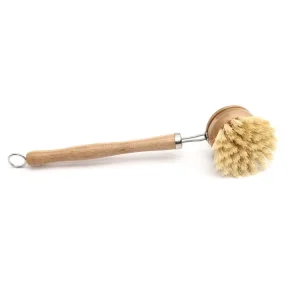 Zero Waste Cleaning Products Eco Friendly Washing up Scrubbing Brush Soft and Hard Bristles Plastic Free Wooden Kitchen Brushes