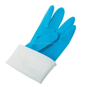household cleaning gloves for dishwashing diamond rubber gloves latex gloves