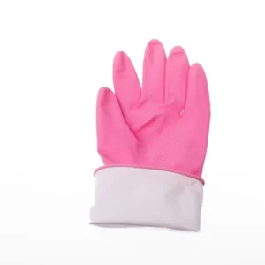 spray lined latex household gloves rubber gloves wash gloves