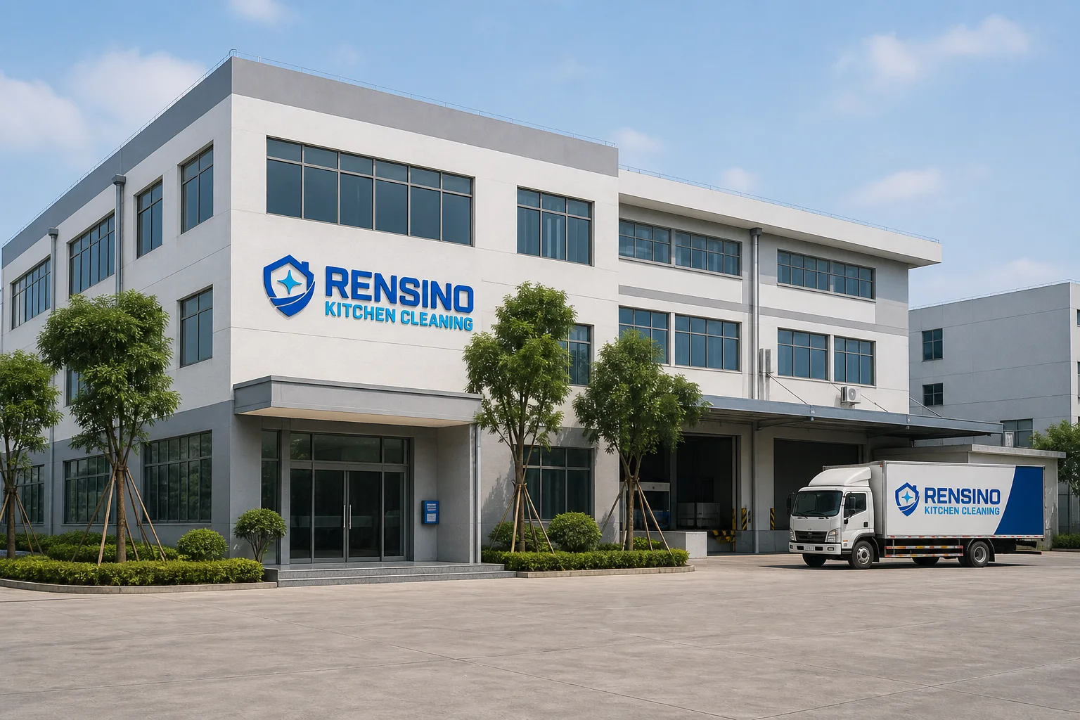 RENSINO kitchen cleaning factory exterior